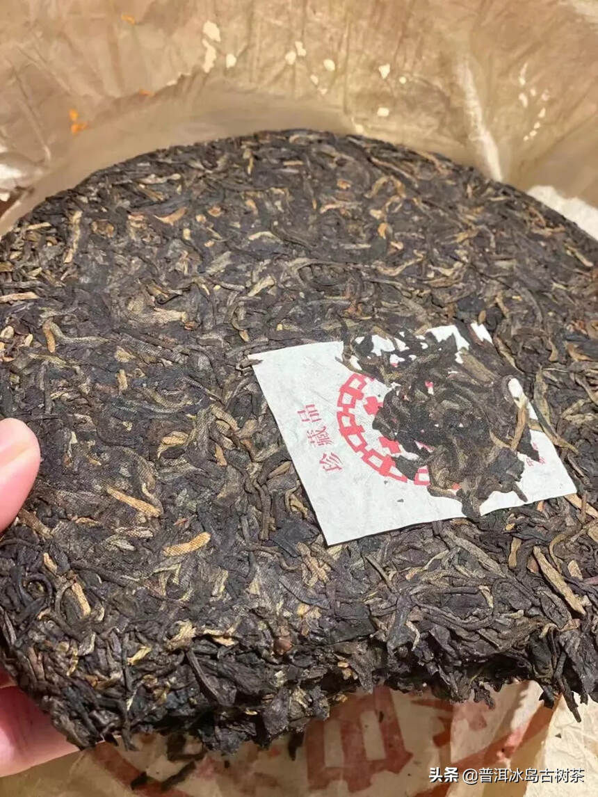 00年出口专供茶7542青饼珍藏品#茶#