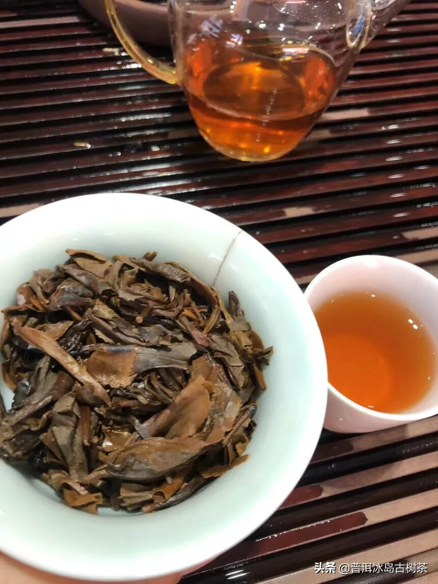 #普洱茶# 99年车顺号易武瑞贡天朝老生茶，甘，蜜，