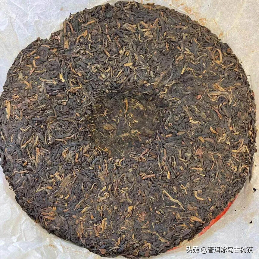 好茶静待重逢#茶# 02年勐海茶厂老树黄班章正品生茶