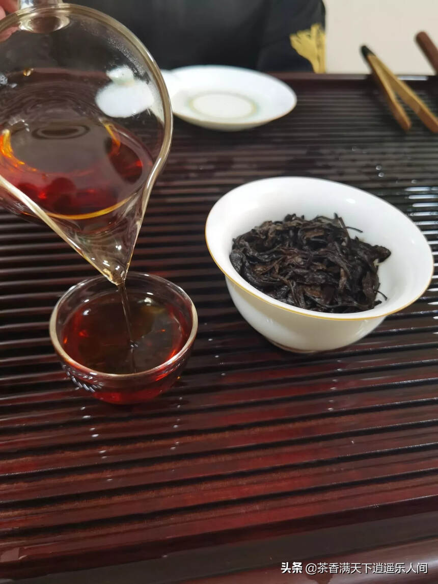 #喝茶# 抄底老熟茶。90年代易武老乔木散茶老熟茶，