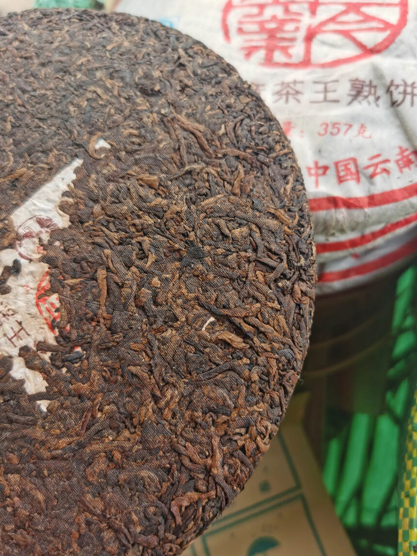 06年福今 班章茶王
干仓老熟茶，古乔木正春茶发酵，