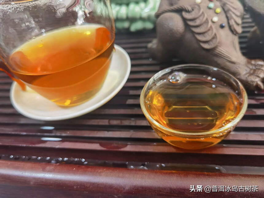#普洱茶# 99年老曼峨老散茶生茶，茶农私藏几十公斤