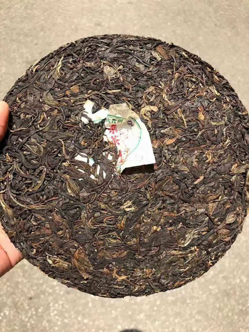 龙园号七大茶山，一提7个茶山，昆明干仓老生茶一饼38