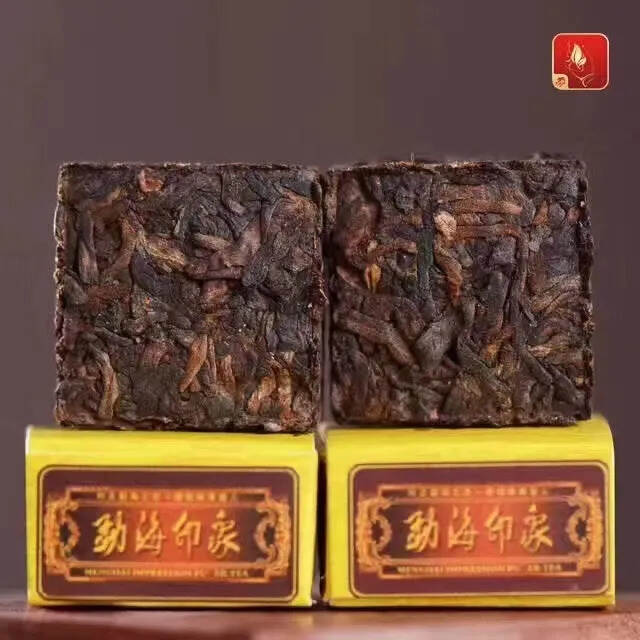 龙园号勐海新印象熟茶小金砖．净重：一条10盒480克
