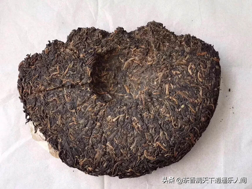 好茶好料，2002年黎明茶厂
23307绿印青饼38