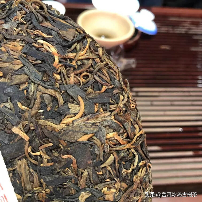 #普洱茶# 99年车顺号易武瑞贡天朝老生茶，甘，蜜，