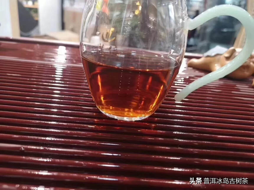 97水蓝印青饼，正品干仓老茶！#中国茶韵#