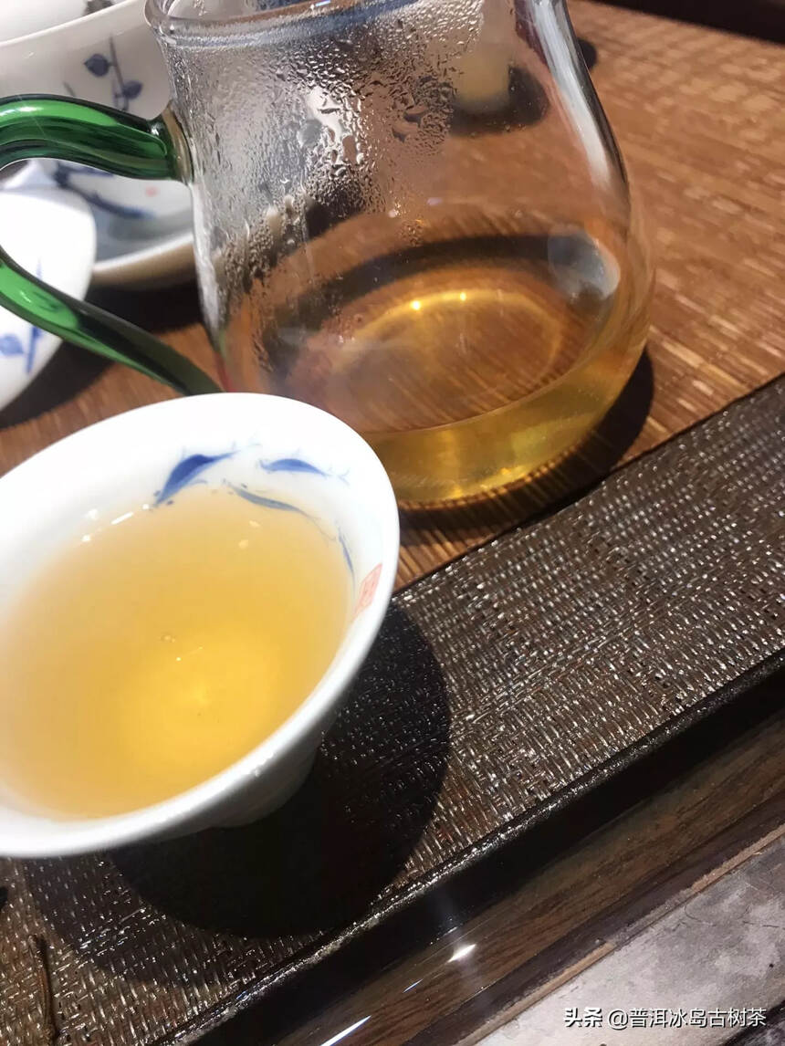 #你最喜欢喝的中国茶叶，是哪一种# 03年苹果绿紫天