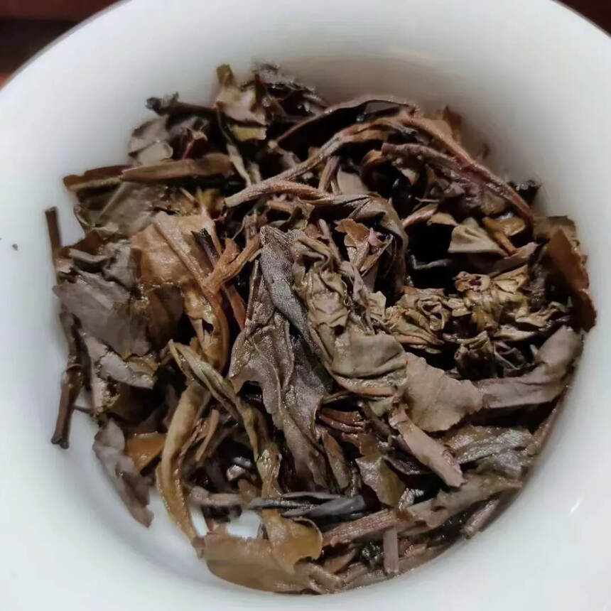 02年薄纸小绿印——老树茶