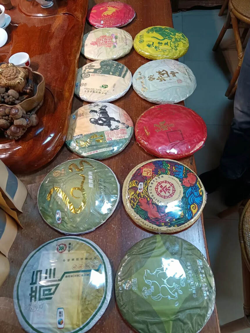 中茶生肖饼还差一个  收藏趁现在#普洱茶# #广东头