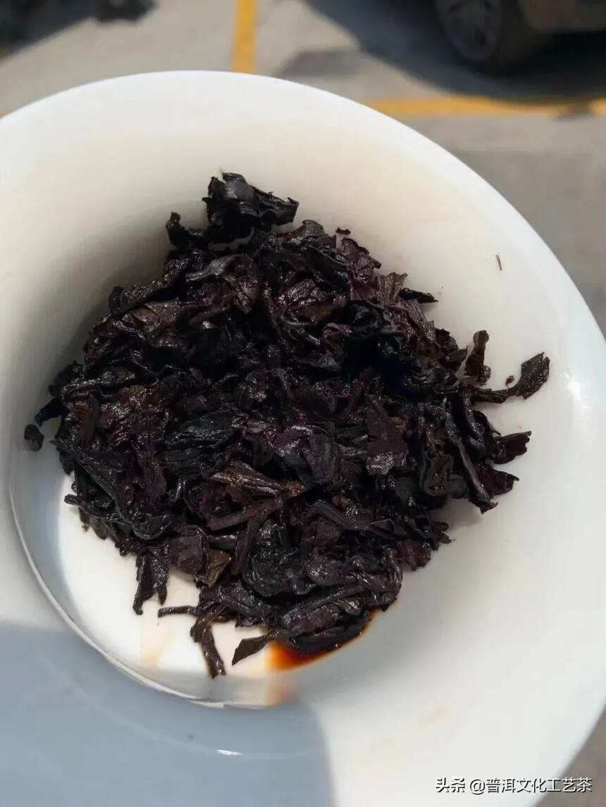 2019年勐傣金福玉露古树普洱熟茶，357克/片，7