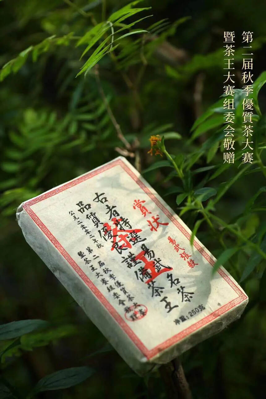 ??

2002年易武茶王张毅，赏状茶王，汤水透亮，