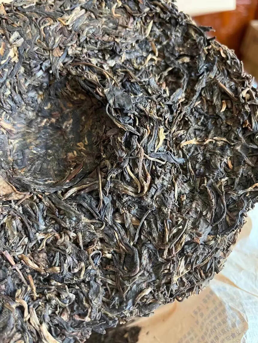 2011年
瑞聘号布朗山古树茶（4）#古树普洱茶#