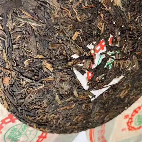 03年易武顺林号【茶中圆茶】台商定制，仓储高香，易武