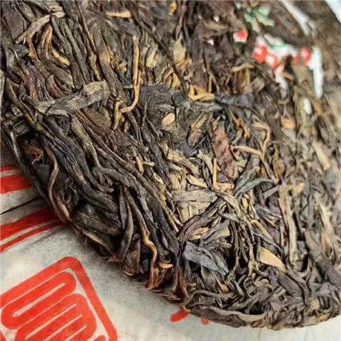 03年易武顺林号【茶中圆茶】台商定制，仓储高香，易武