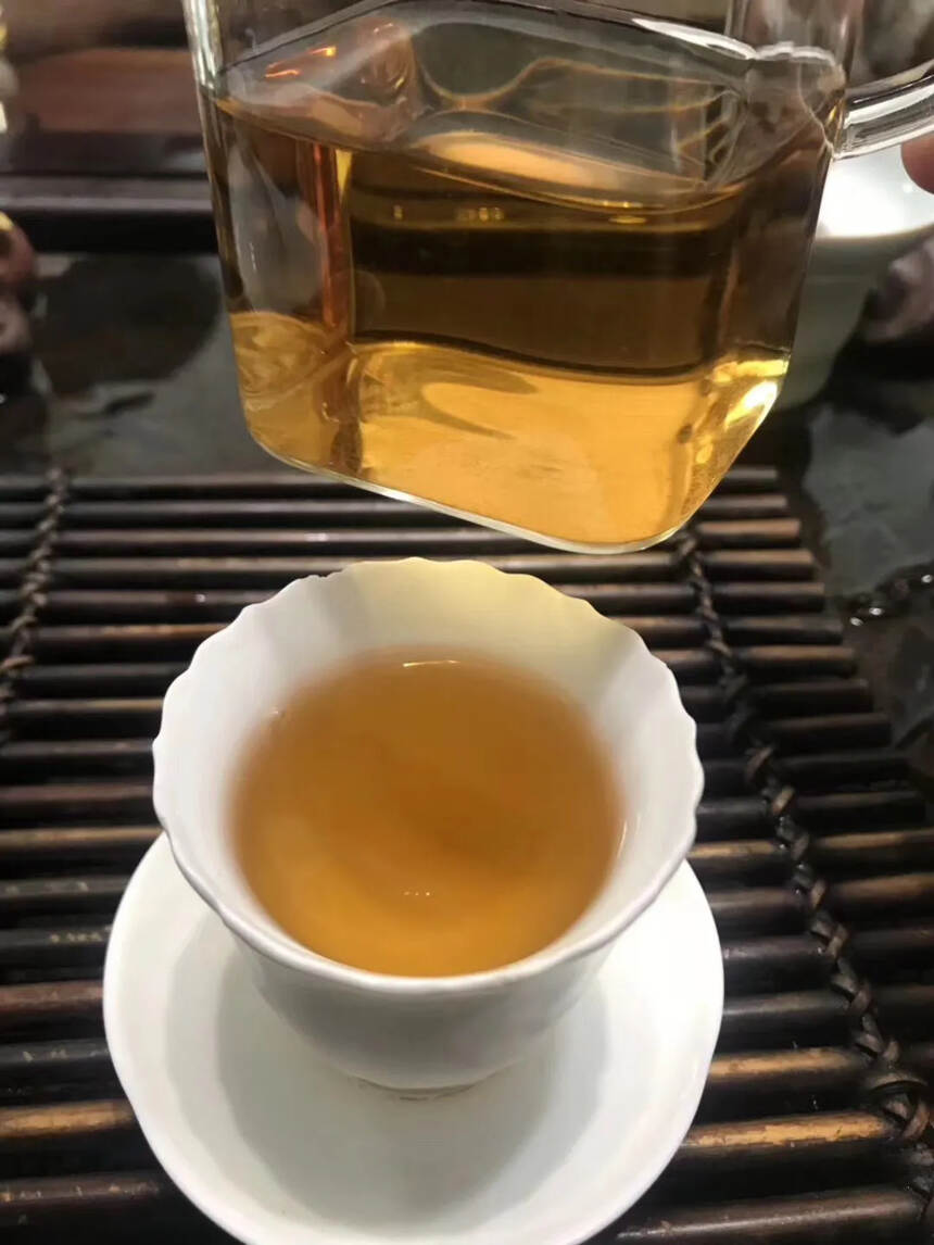 06年思茅明子山七子饼，生茶，已出茶眼茶油，很好喝，
