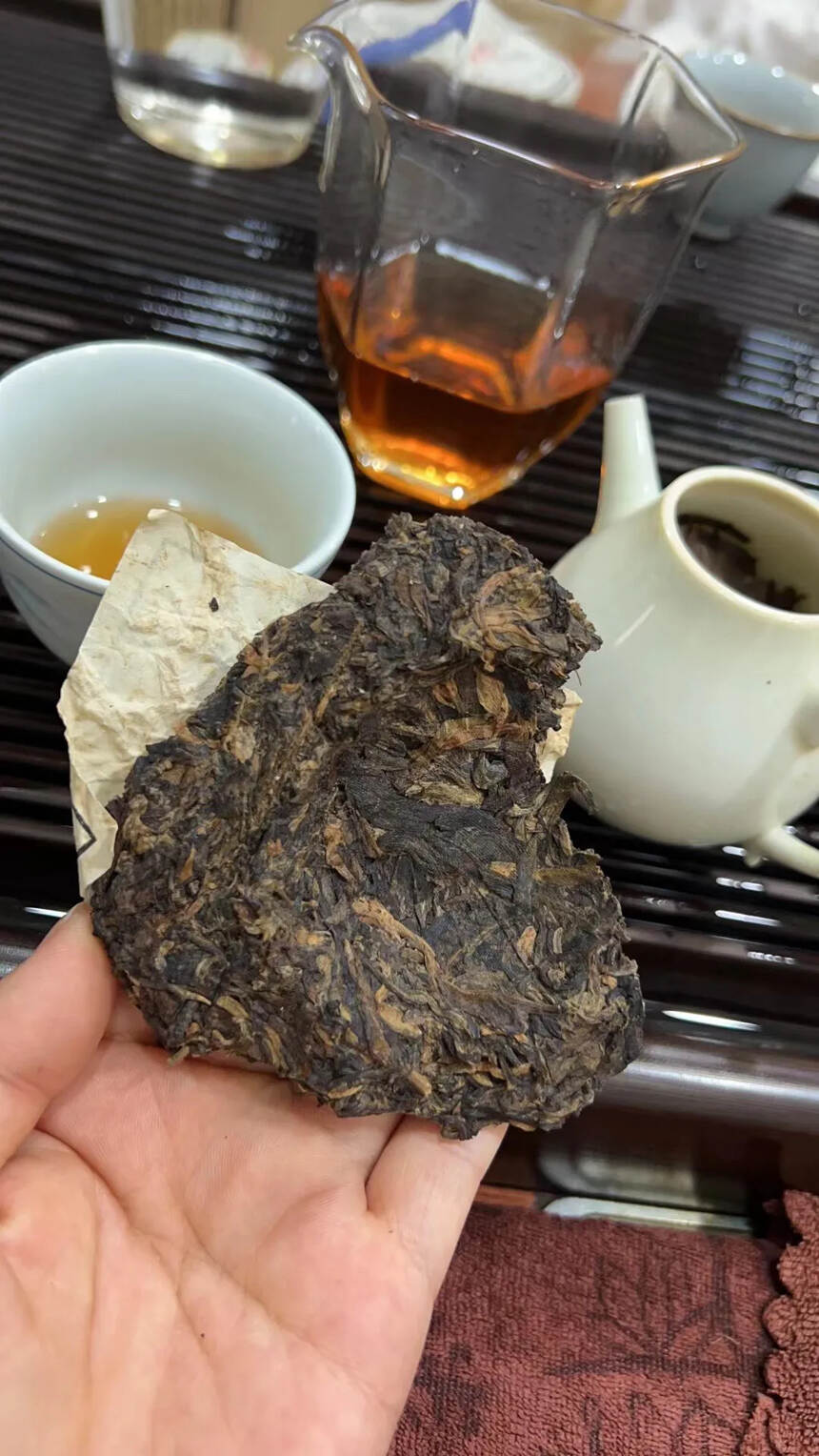 2003年云南易武大树原生茶，马头牌生普洱茶，海翔茶