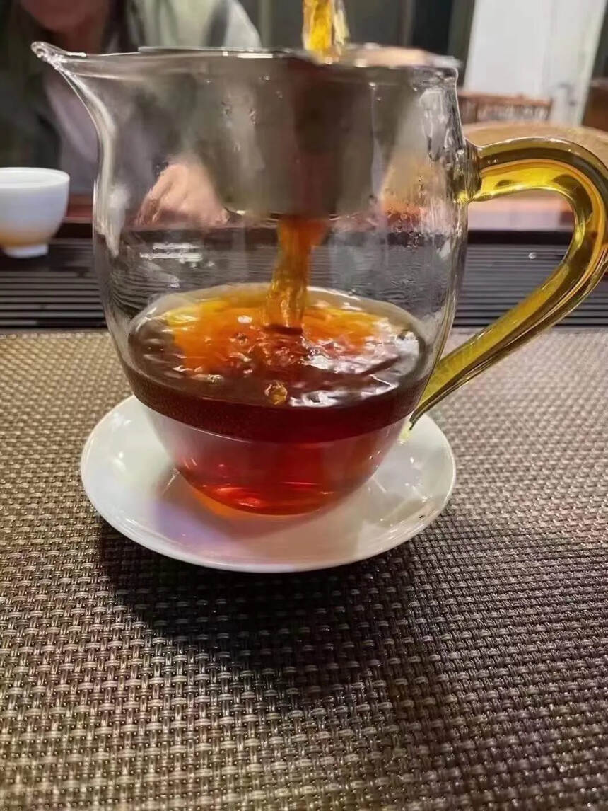 熟茶里的天花板，2015年保塘古树熟茶，茶汤质感，口