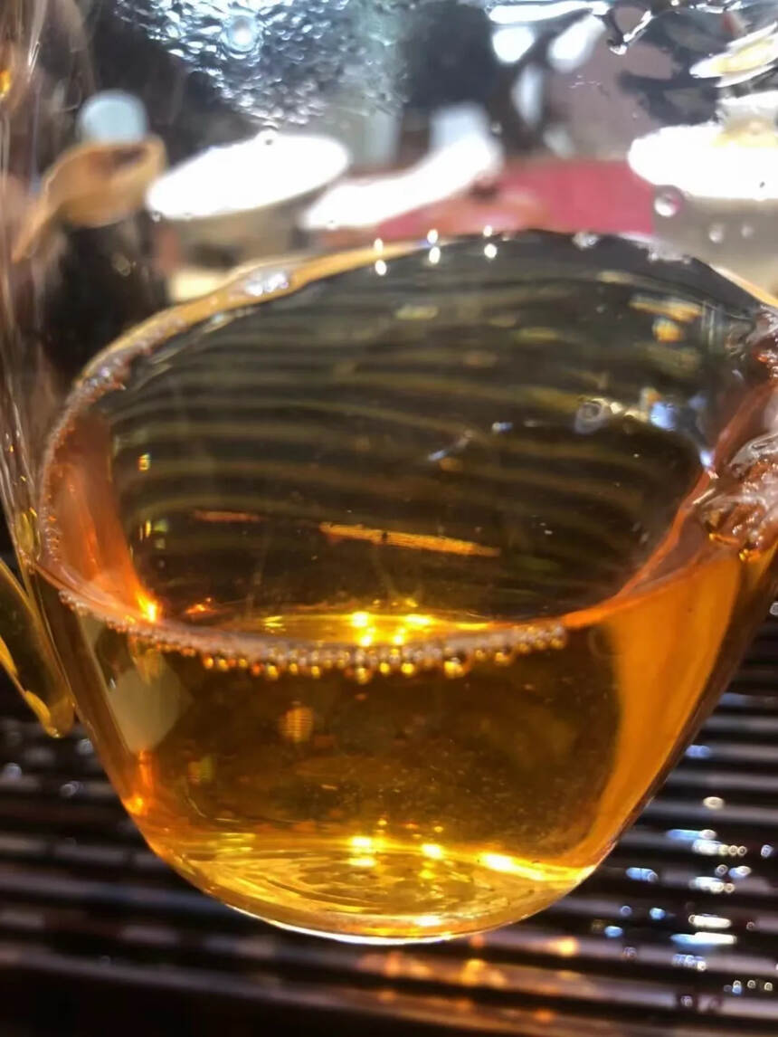 #喝茶# #茶饼# 九十年代江城青砖