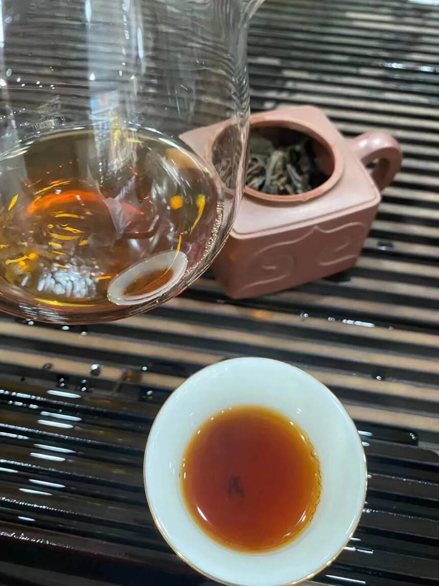 #普洱茶# 95年復聚茶庄老生饼#茶生活#