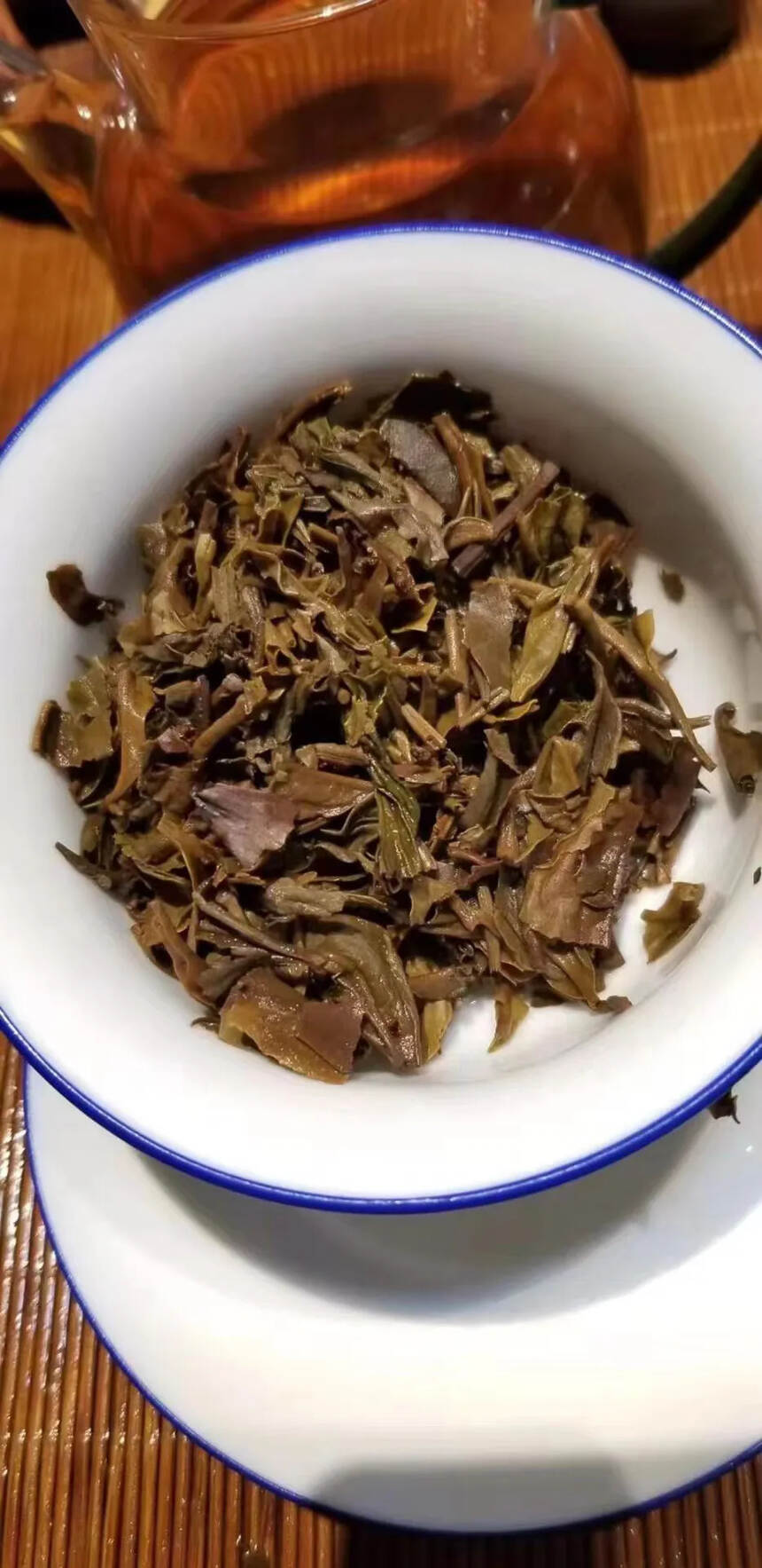 #普洱茶# 优质好茶，04年红大益生茶！干仓香气一流