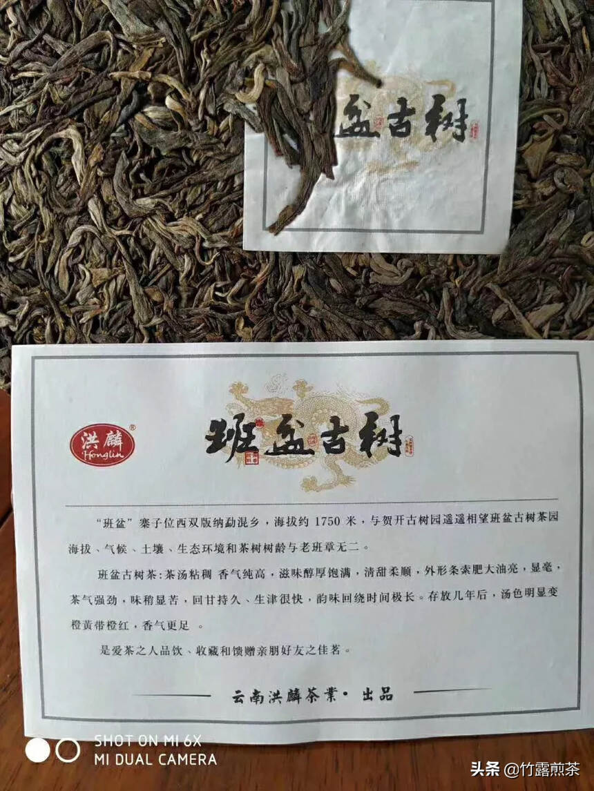 班盆寨子位于西双版纳勐混乡，海拔1750，与贺开古树