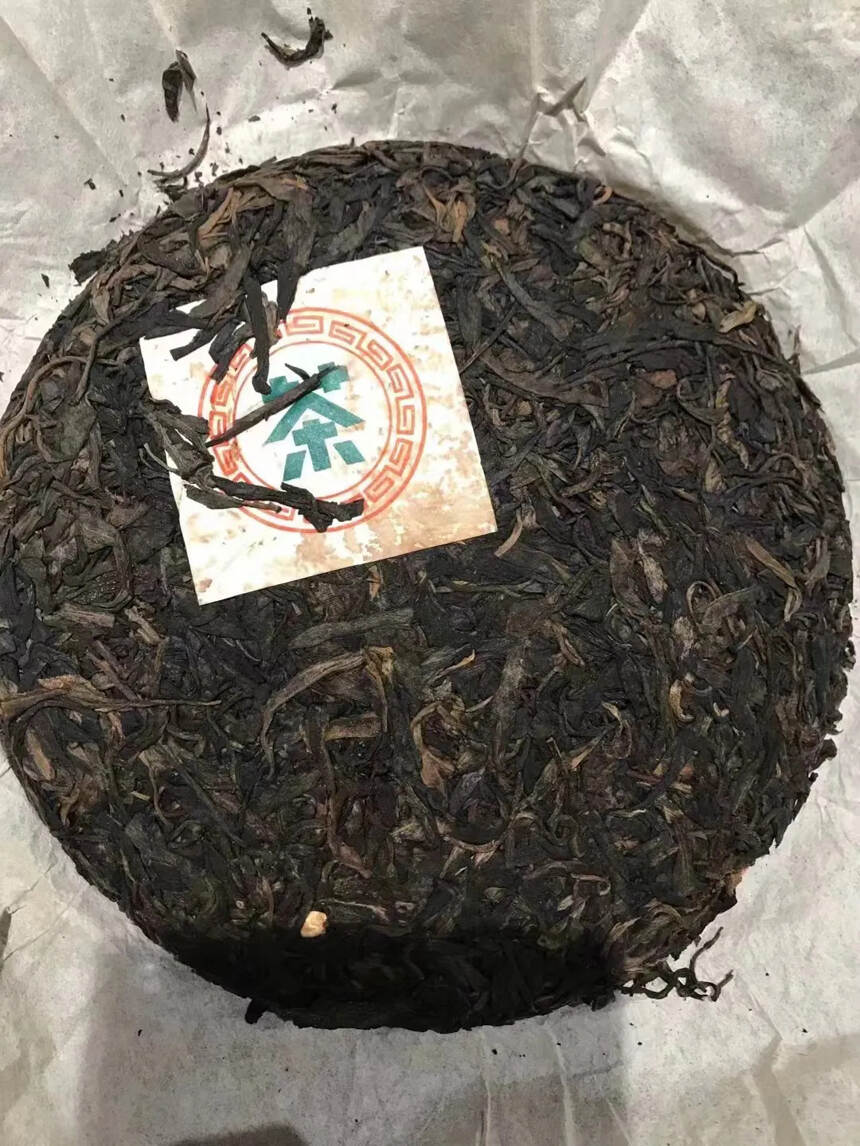 #普洱茶# 97年香港珍藏正庄云南七子饼生饼#茶生活
