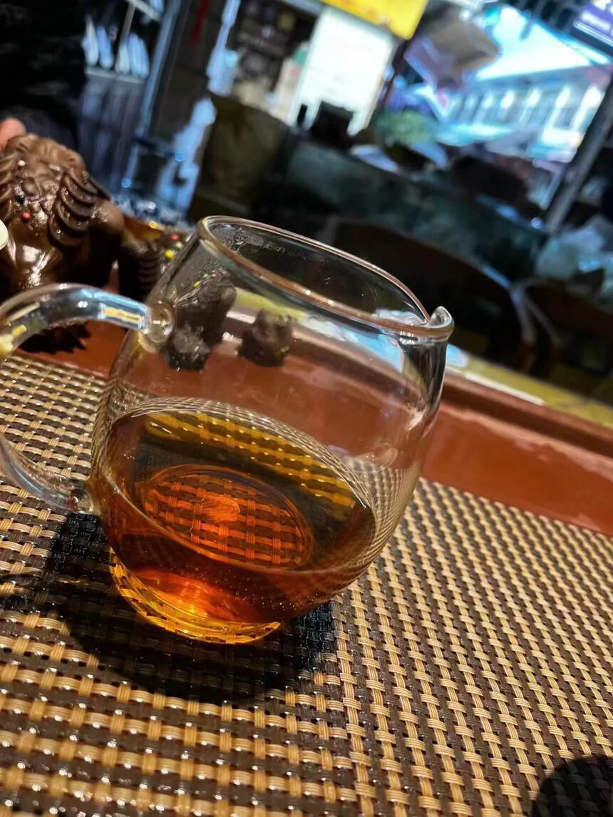 #普洱茶# 2000年易武刮风寨大树茶老生茶#茶生活