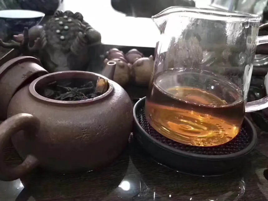 #普洱茶# 03年原勐海茶厂厂长（阮殿容）订制301