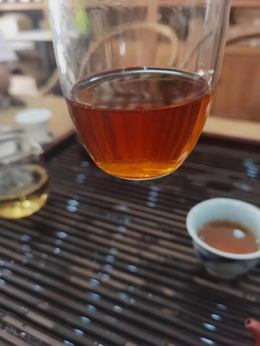 #普洱茶# |2008年兴海茶厂易武正山特级品|#茶