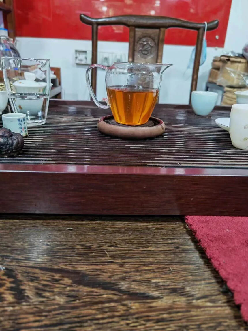 #普洱茶# 2006年勐海县老班章生态茶竹筐生茶#茶