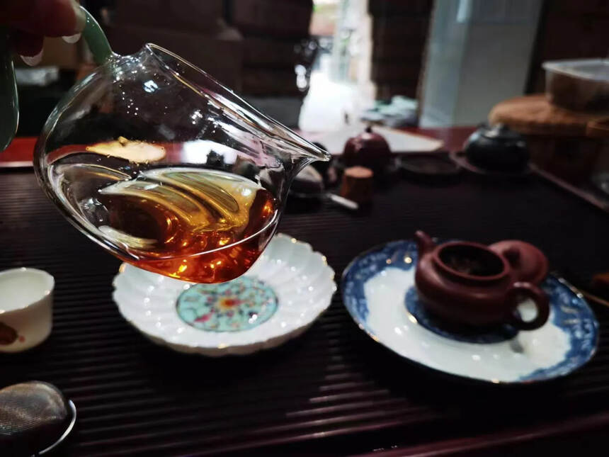 #普洱茶# 2004年班章生态茶砖#茶生活#