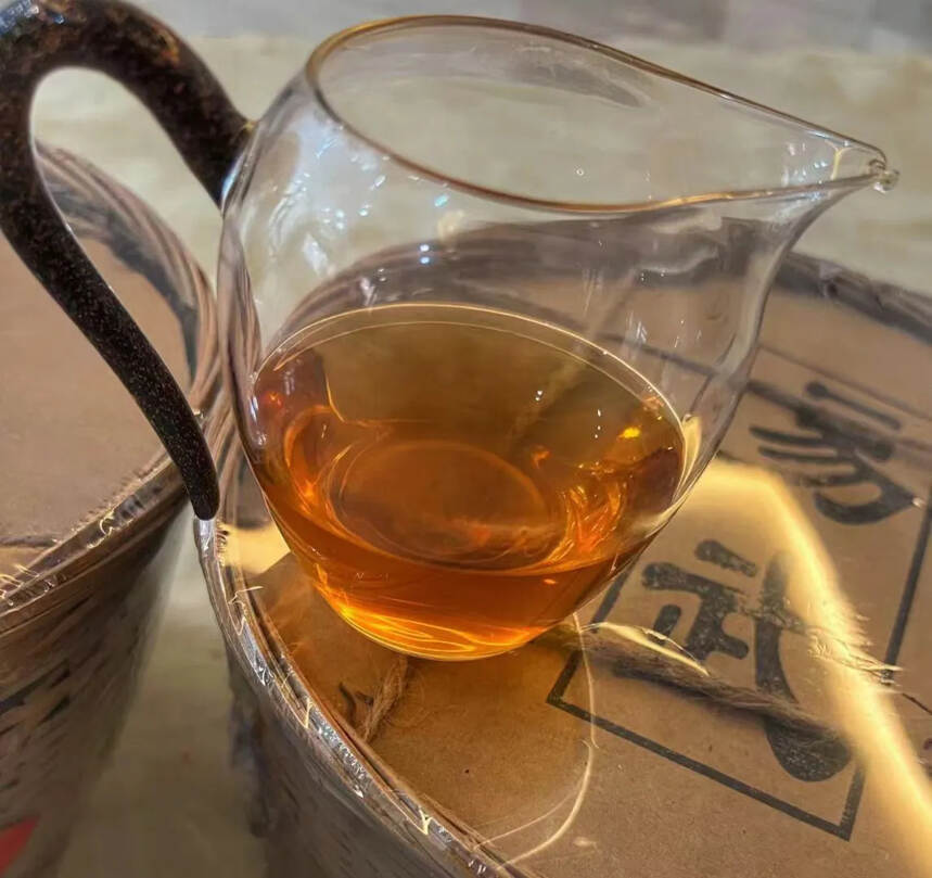 #茶生活# 2005年易武·刮风寨竹篮茶#普洱茶#