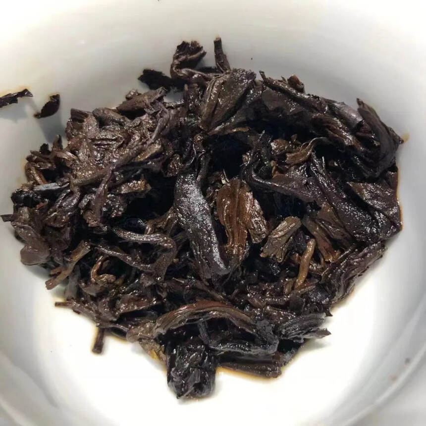 #普洱茶# 96年金印熟茶，橙中橙黄印！古树茶发酵，