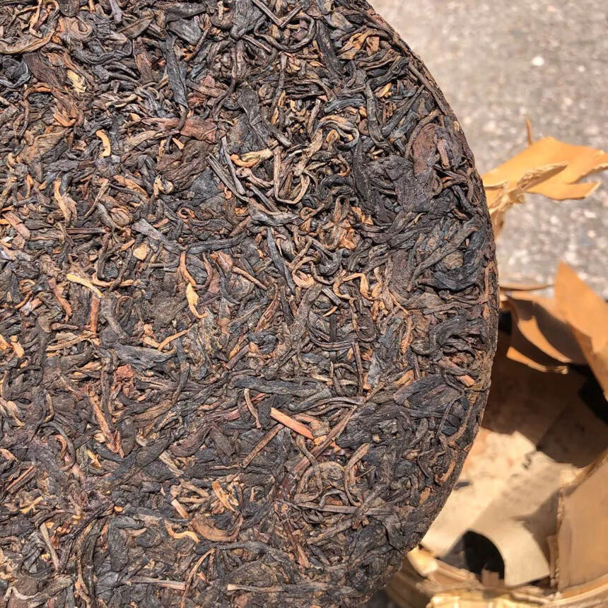 70年代江城茶庄老生茶，易武古树纯料#普洱茶# #发