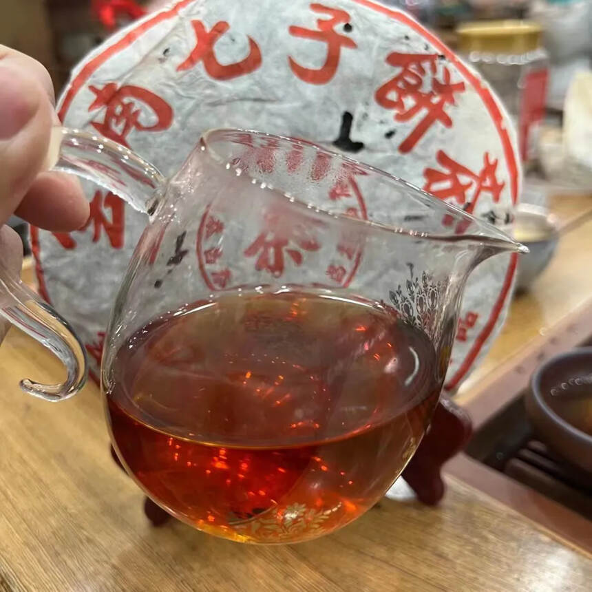 #茶生活# 2005年，易昌号，昌泰号七子饼#普洱茶