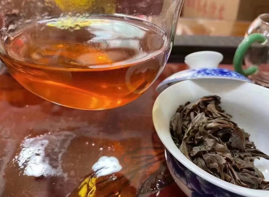 #普洱茶# 2000年【江城茶莊·老生茶】#茶生活#