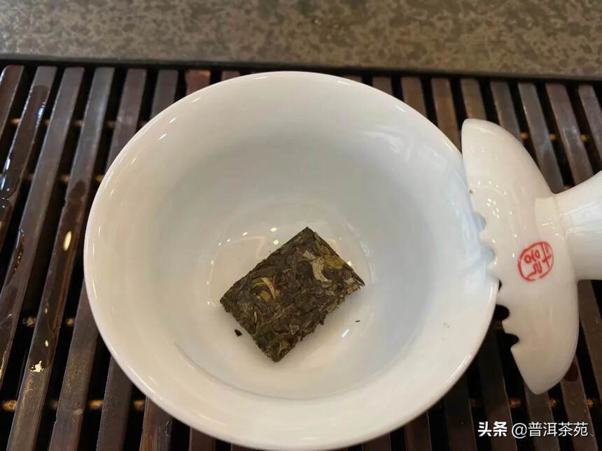 冰中岛 2020年古树茶砖#普洱茶# #中国茶韵#