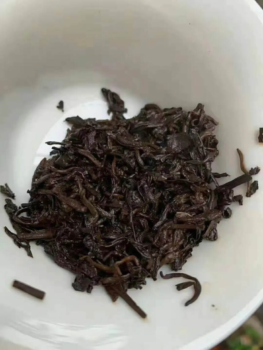 90年代勐海普洱熟茶铁饼，450克/片#茶生活# #