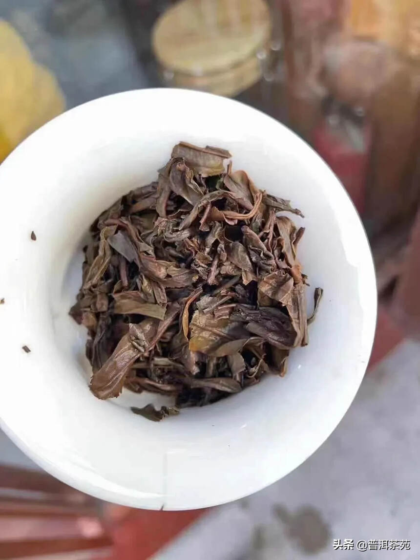 2005年一叶红早春乔木古茶青饼#普洱茶# #中国茶