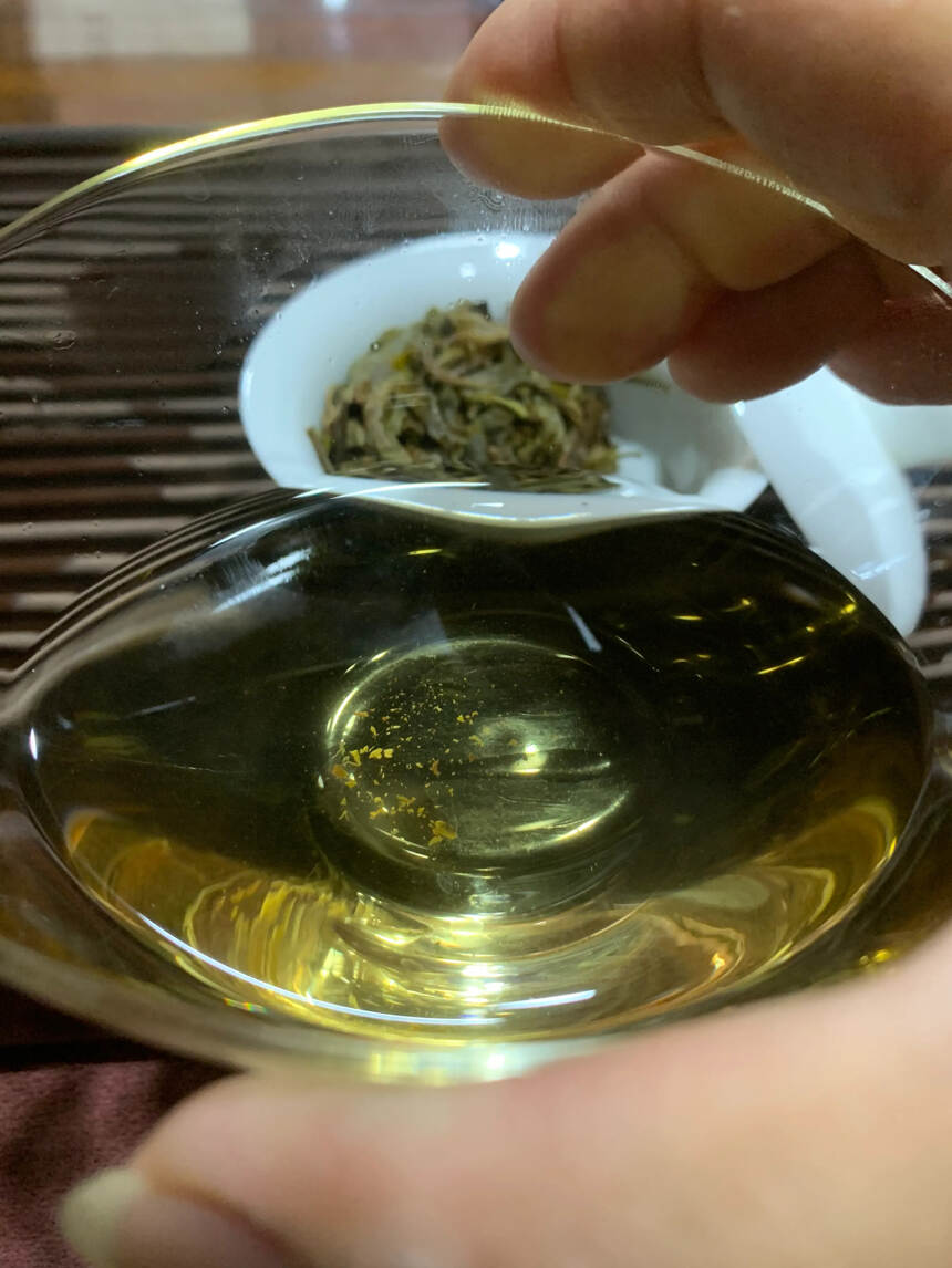 易武茶的特色小产区，百花潭的茶自然有片区的大体特色，