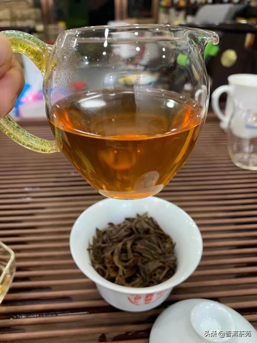 2007年南糯山百年古树早春茶#茶生活# #普洱茶#