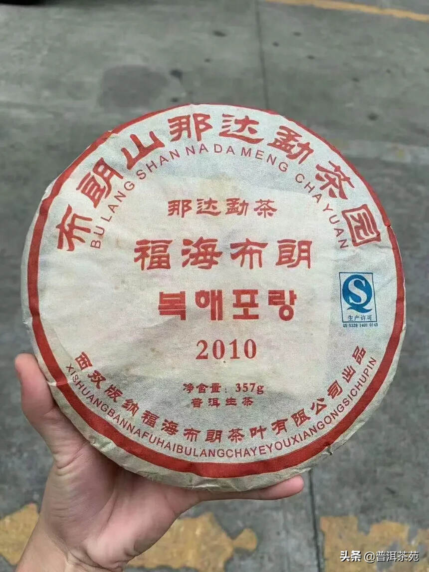 2010年布朗山那达勐茶园#普洱茶# #中国茶韵#