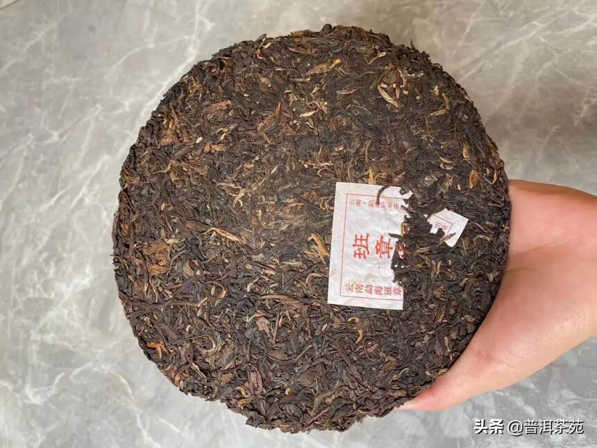 2006年班章大树茶，竹篓装#普洱茶# #中国茶韵#