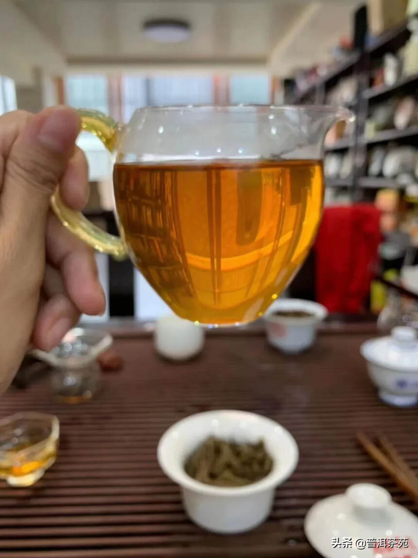 2019年南糯茶王，357克/片#普洱茶# #中国茶