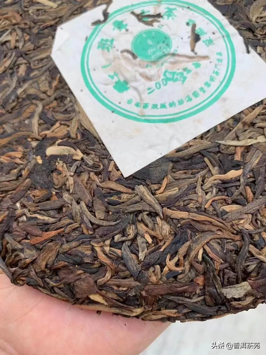 05年班章古茶，一叶春茶，357克/片，7片/提，纯