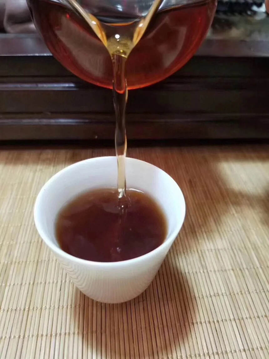2018年精选150年古树茶为原料 。#普洱茶# #