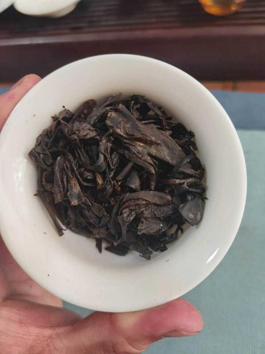 99年老曼峨老散茶生茶，茶农私藏几十公斤。#普洱茶#
