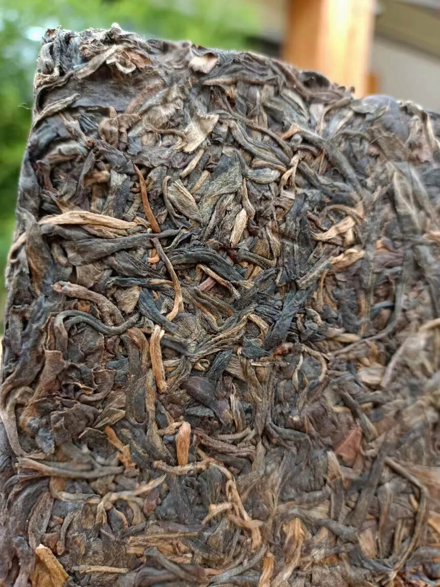 1999年熊猫班章生态茶砖，500克/片，润滑醇厚，