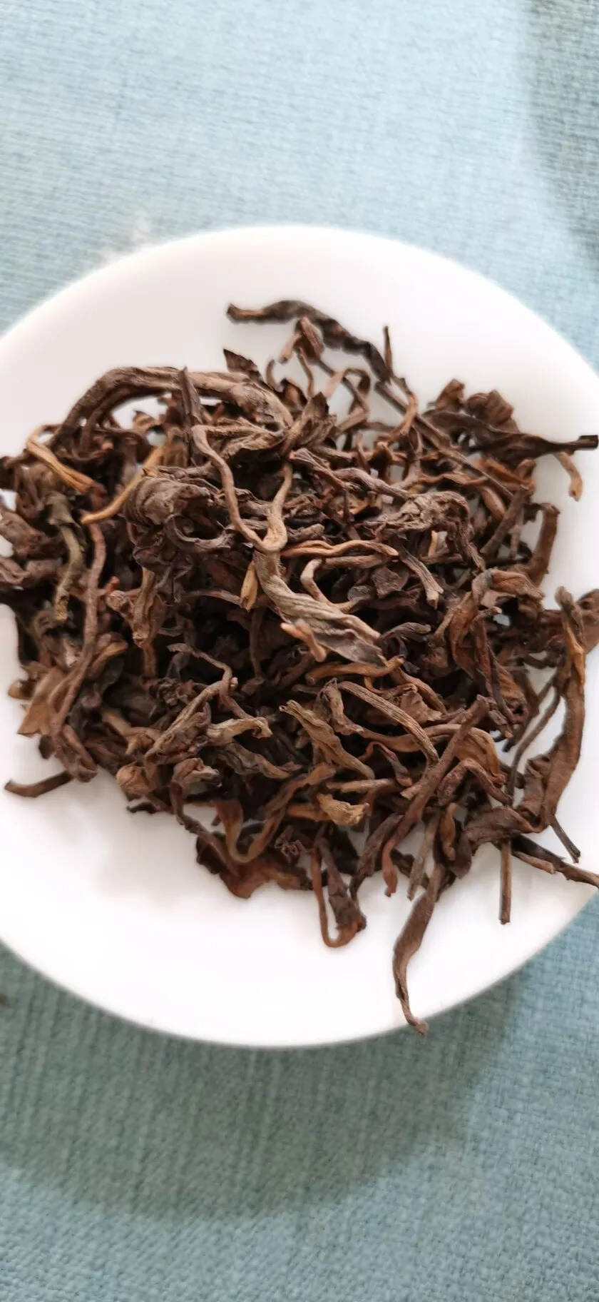 2016年布朗山头春发酵，熟茶散料。#普洱茶# #茶